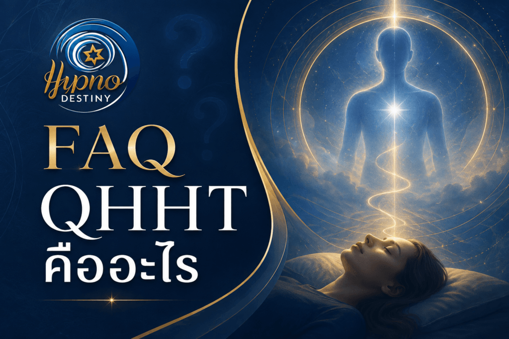 FAQ QHHT คืออะไร คำถามเรื่องอดีตชาติ Higher Self ความแตกต่างจาก Past Life Regression และข้อจำกัดก่อนทำ Session