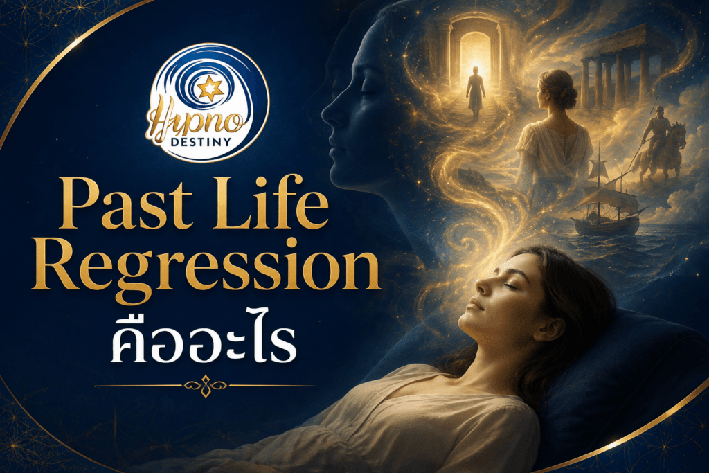 Past Life Regression คืออะไร การใช้ hypnosis การผ่อนคลาย จินตภาพ และคำถามเพื่อสำรวจประสบการณ์ที่อาจเกี่ยวข้องกับชีวิตก่อนปัจจุบัน