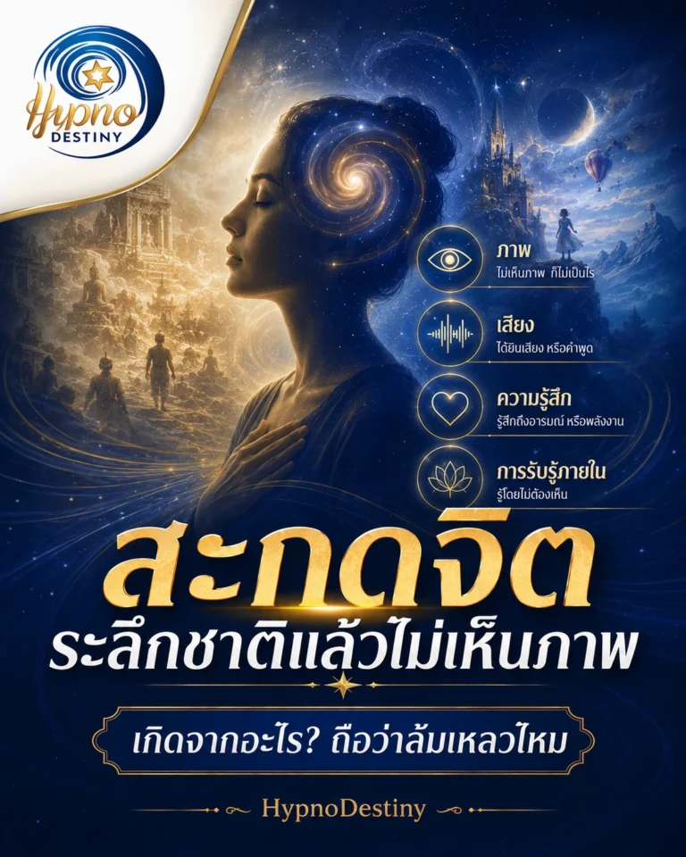 สะกดจิตระลึกชาติช่วยอะไรได้บ้าง ประโยชน์และสิ่งที่ควรคาดหวัง
