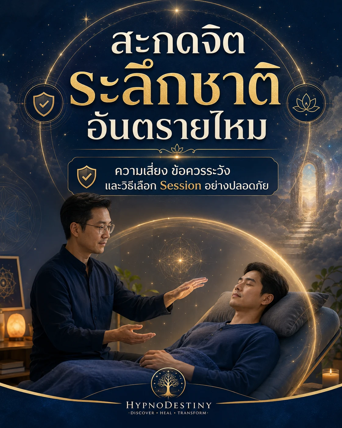 อารมณ์รุนแรงและคำถามชี้นำ ความเสี่ยงระหว่าง Session สะกดจิตระลึกชาติ
