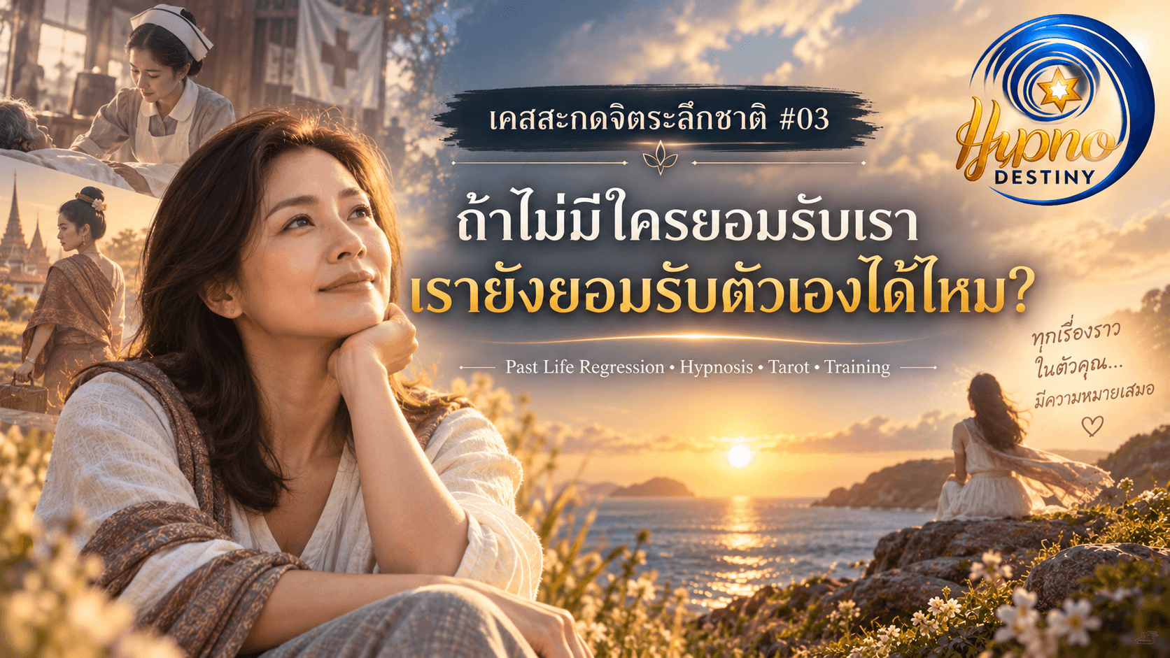 เคสสะกดจิตระลึกชาติ #03 ถ้าไม่มีใครยอมรับเรา เรายังยอมรับตัวเองได้ไหม