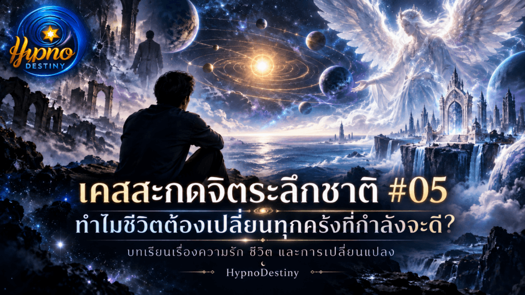 ภาพประกอบเคสสะกดจิตระลึกชาติ #05 กับเรื่องราวอวกาศและการเปลี่ยนแปลงของชีวิต