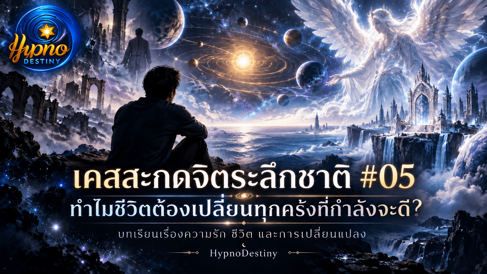 เคสสะกดจิตระลึกชาติ #05 ชายวัย 43 ปี สำรวจเรื่องความรัก การงาน การเปลี่ยนแปลงของชีวิต และประสบการณ์ Regression ในอวกาศ